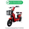 Bicicleta Elétrica - Classic Pam - 500w 48v 13ah Lithium - Vermelha - Plug And Move - 5
