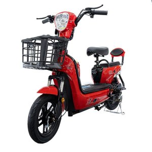 Bicicleta Elétrica - Classic Pam - 500w 48v 13ah Lithium - Vermelha - Plug And Move