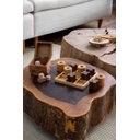 Ver imagem 3 de Peça Decorativa Pote Dado em Madeira Natural 12cm Fm0321 Btc