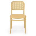 Ver imagem 6 de Conjunto Mesa de Jantar Solaris 4 Lugares Tampo de Vidro Marmorizado Branco 120cm Magazine Decor