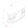 Aparador para Sala Buffet Monza e Cristaleira Moss Cumaru Opala – Madetec - 2