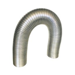 Tubo Duto Alumínio Flexível Aquecedor 100mm X 1.5 Metros - 2