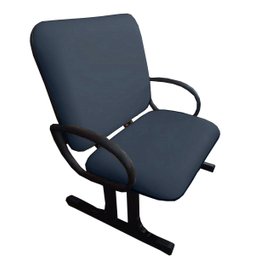 Cadeira para Escritório até 250kg Azul - 2 Cadeira para Escritório até 250kg Azul - 2