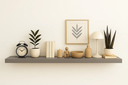Ver imagem 1 de Prateleira Mdf 160x20 Moderna Suporte Parede Invisivel 30mm:cinza Escuro