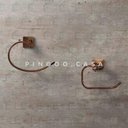 Ver imagem 2 de Acessórios Para Banheiro Quadrado 2 Peças São Francisco Pingoo.casa - Dourado Rose