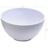 Tigela Pequena Cumbuquinha de Plástico Branco Fosco Bowl Cumbuca para Cozinha Cinquetti - 4