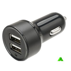 Carrega Usb Carro Veicular 2 Portas