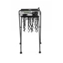 Ver imagem 6 de Carrinho Auxiliar Retrátil com Suporte para Mega Hair Dompel Preto Ônix Inox