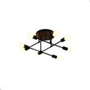 Ver imagem 1 de Luminária de Teto Plafon Sobrepor Hashteg 8 Hastes Articuláveis E27