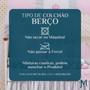 Ver imagem 7 de Enxoval Berço 11 Peças Menino Realeza Bordado com Mosquiteiro:rosa