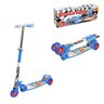 Patinete de Metal Dobrável com 3 Rodas Sortidos - Azul - 1