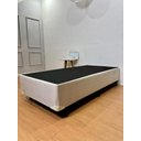 Ver imagem 4 de Cama Box Solteiro Base 188x88:suede Bege/solteiro