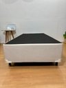 Ver mais imagens de Cama Box Solteiro Base 188x88:suede Bege/solteiro