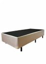 Ver imagem 1 de Cama Box Solteiro Base 188x88:suede Bege/solteiro