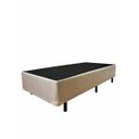 Ver imagem 1 de Cama Box Solteiro Base 188x88:suede Bege/solteiro