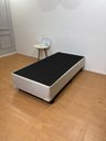 Ver imagem 7 de Cama Box Solteiro Base 188x88:suede Bege/solteiro