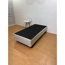 Ver imagem 7 de Cama Box Solteiro Base 188x88:suede Bege/solteiro