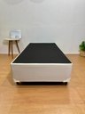 Ver imagem 6 de Cama Box Solteiro Base 188x88:suede Bege/solteiro
