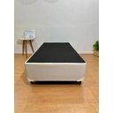 Ver imagem 6 de Cama Box Solteiro Base 188x88:suede Bege/solteiro