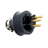 Plug Tomada Macho Emborrachado 2P+T 20A - SCHNEIDER (PRM8500) - 1