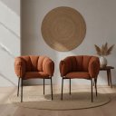 Ver imagem 1 de Kit 2 Cadeiras Poltrona Estofada Conforto Joy Rivatti