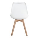 Ver imagem 7 de Kit 4 Cadeiras Saarinen Wood Branco Branco