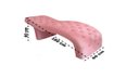 Ver imagem 2 de Maca Estética Joe 60X180 cm Suede Rosa Facial Cílios E Sobrancelhas Mz Decor