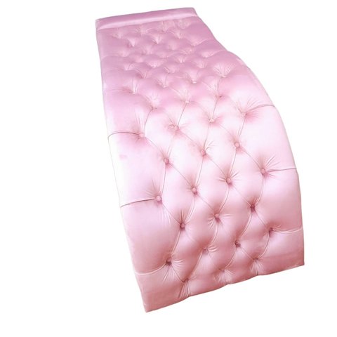 Maca Estética Joe 60X180 cm Suede Rosa Facial Cílios E Sobrancelhas Mz Decor