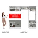 Ver imagem 7 de Cozinha Completa 270005 Com Armário E Balcão Branco/Cinza