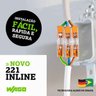 Conector Wago Inline 221-2411 Kit 10 Unidades - 2
