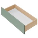 Ver imagem 4 de Comoda Quarto 5 Gavetas Compacta Amendoa Verde MDP Corredica Telescopica Dkadidecor