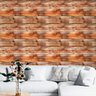 Papel de Parede Auto Adesivo Madeira Demolição Clara Decorativa Vinil Quarto Sala Cozinha 9m - 7