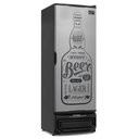Ver imagem 2 de Cervejeira Vertical Porta Cega Adesivada 410 Litros Gcb40gw Gelopar Refrigerador Inox 110v