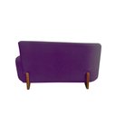 Ver imagem 6 de Namoradeira Sofá Feijão Lounge 120cm Orgânica Veludo Roxo