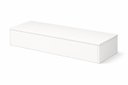 Ver imagem 4 de Penteadeira Suspensa Mesa Camarim Escrivaninha Multiuso com Gaveta 100cm:branco