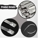 Ver imagem 5 de Kit 100 Abraçadeiras Aço Inox 4,6x200mm Zip Tie Enforca Gato