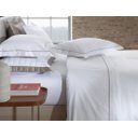 Ver imagem 1 de Jogo de Cama Festone Clássico 200 Fios Branco/Fend - Queen