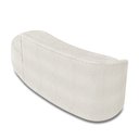 Ver mais imagens de Sofá 3 Lugares Orgânico 180 Cm Morgan Bouclê Off White D03 - D'rossi