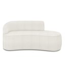 Ver imagem 5 de Sofá 3 Lugares Orgânico 180 Cm Morgan Bouclê Off White D03 - D'rossi