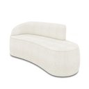 Ver imagem 1 de Sofá 3 Lugares Orgânico 180 Cm Morgan Bouclê Off White D03 - D'rossi