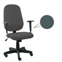 Ver imagem 4 de Cadeira de Escritório Presidente Giratória Ergonômica Cinza