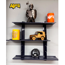 Ver imagem 1 de Kit Prateleira Versátil em Aço 59x59cm - Cinza Grafite