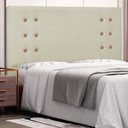 Ver imagem 2 de Cabeceira Estofada Cama Box Casal Queen Size Monreale 160cm Corano Bege - Desk Design