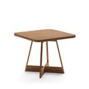 Ver imagem 2 de Mesa de Jantar Átria Quadrada 4 Lugares 90x90cm Pés Metal Nf Cor:nogal com Freijó