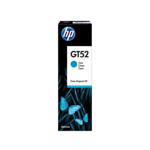 Garrafa de Tinta Hp Gt52 Ciano M0h54al