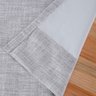 Cortina em Tecido 100% Blackout Linho 6,00 X 2,70 Metros Cinza Mescla Sala Quarto - 4