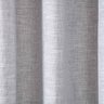Cortina em Tecido 100% Blackout Linho 6,00 X 2,70 Metros Cinza Mescla Sala Quarto - 5