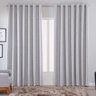 Cortina em Tecido 100% Blackout Linho 6,00 X 2,70 Metros Cinza Mescla Sala Quarto - 2