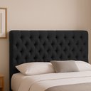 Ver imagem 2 de Cabeceira Queen para Cama Box 160cm Sofia Suede - Belliv Decor:preto