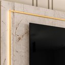 Ver imagem 6 de Painel Bancada Suspenso Para Tv 75" 2851 Off White Madetec